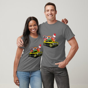 T-shirt Noël classe voiture