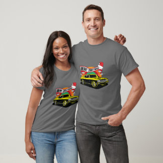 T-shirt Noël classe voiture