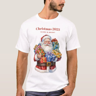 T-shirt Noël classique de Jolly Santa Claus