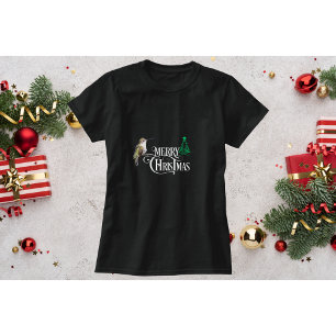 T-shirt Noël colibri avec petit arbre