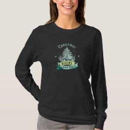 T-shirt Noël commence avec la chemise femme Christ