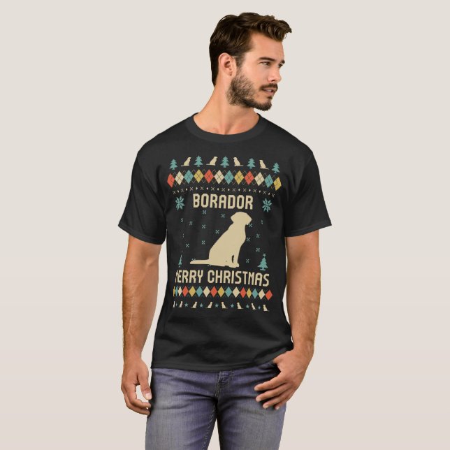T-shirt Noël de Borador (Devant entier)