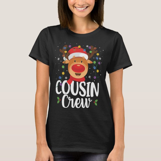 T-shirt Noël de Cousin Deer (Devant)
