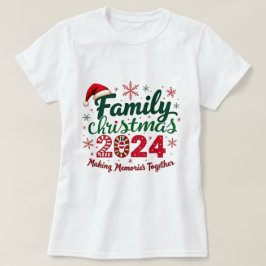 T-shirt Noël de famille 2024 Rassembler les souvenirs