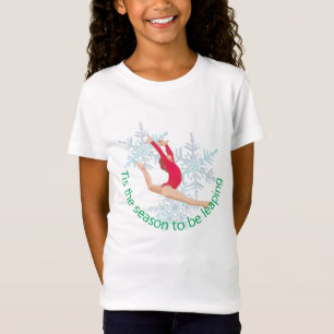 T-Shirt Noël de gymnastique