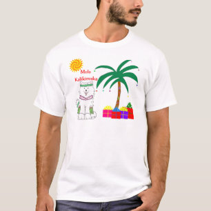 T-shirt Noël de Hawaïen de Samoyed