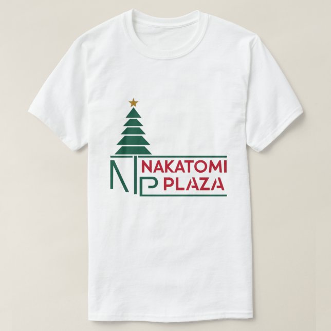 T-shirt Noël de la place Nakatomi (Design devant)