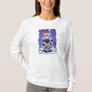 T-shirt Noël de la vache