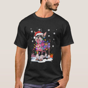 T-shirt Noël de Noël de Chien Resté Chinois
