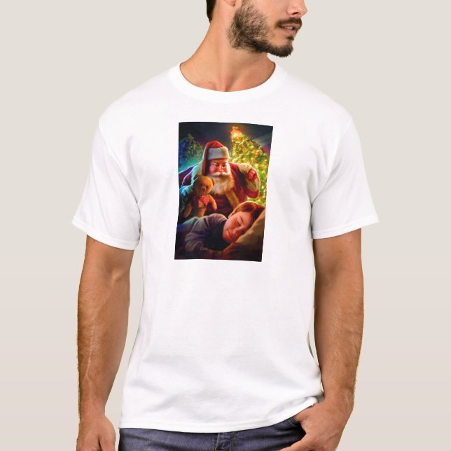 T-shirt Noël de Père Noël (Devant)