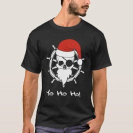 T-shirt Noël de pirate de Yo Ho Ho nautique