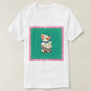 T-shirt Noël de Snowman Vintage