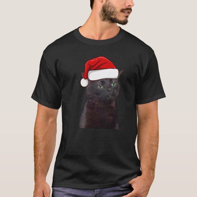 T-shirt Noël des chats Zout (Devant)