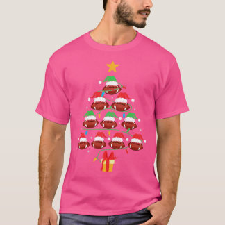 T-shirt Noël des décorations d'arbres de Noël