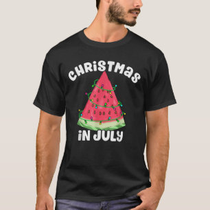 T-shirt Noël D'Été Juillet À Noël En Juillet Noël