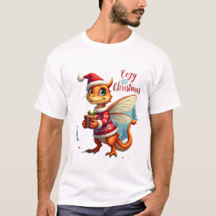 T-shirt Noël Dragonfly Confortable