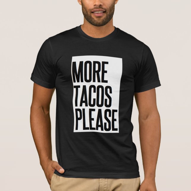 T-shirt Noël drôle Feliz Navidad que plus de tacos (Devant)