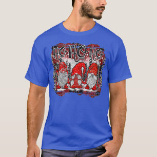 T-shirt Noël Drôle Gnomes HO HO Neige et Noël