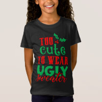 Noël drôle Noël Noël Noël trop mignon pour porter