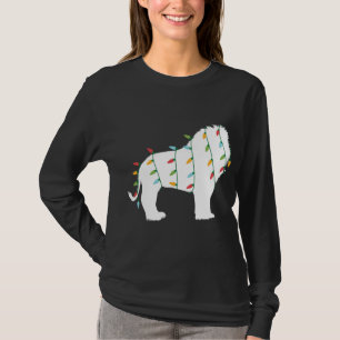T-shirt Noël drôle pour les lumières de Noël Amoureux des