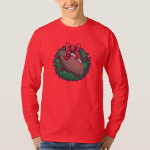 T-shirt Noël du football