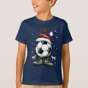 T-shirt Noël du football
