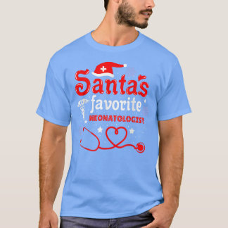 T-shirt Noël du néonatologue favori de Santas