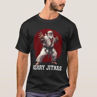 T-shirt Noël du Père Noël Drôle Jiu Jitsu Ug