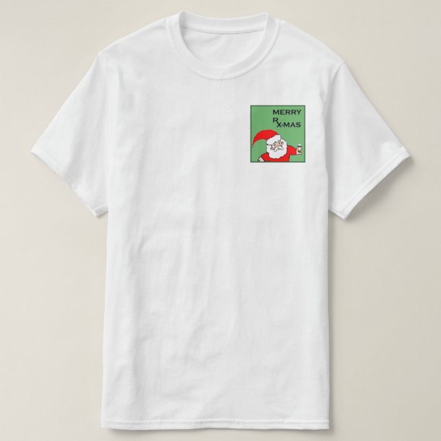 T-shirt Noël du pharmacien (Design devant)