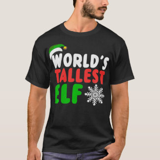 T-shirt Noël du plus grand elfe du monde