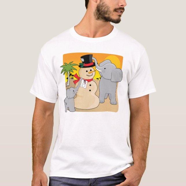 T-shirt Noël du Sahara (Devant)
