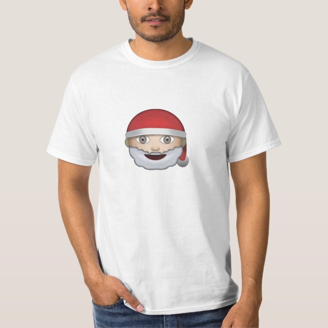 T-shirt Noël Emoji de père (Devant)