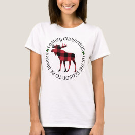 T-shirt Noël en famille C'est la saison pour être joyeux