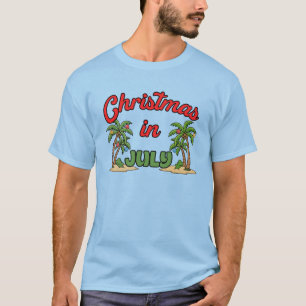 T-shirt Noël en juillet