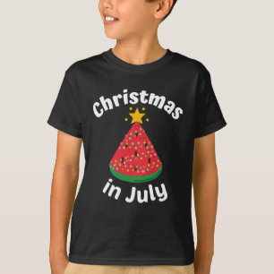 T-SHIRT NOËL EN JUILLET