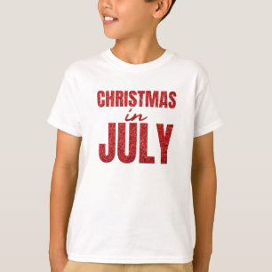 T-shirt Noël en juillet