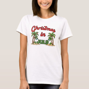 T-shirt Noël en juillet