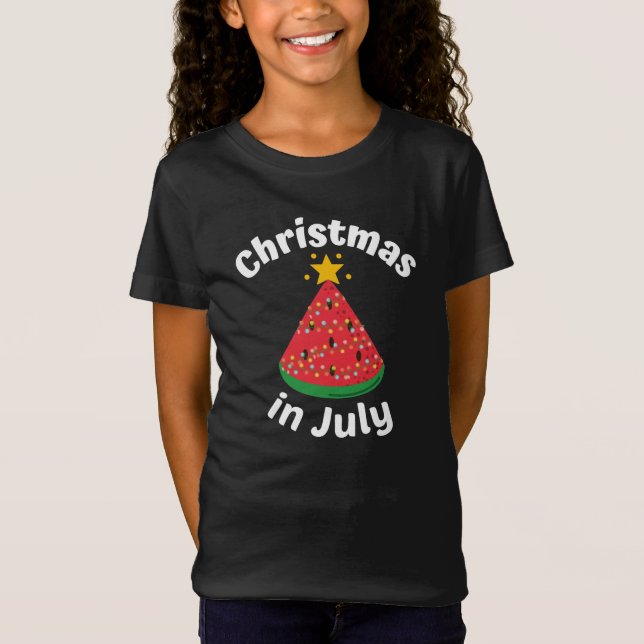 T-Shirt NOËL EN JUILLET (Devant)