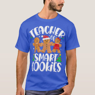 T-shirt Noël Enseignant Cute Gingerbread Cookies