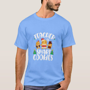 T-shirt Noël Enseignant Cute Gingerbread CookiesLztpm