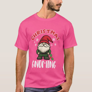 T-shirt Noël est amusant Père Noël Noël Gnome g