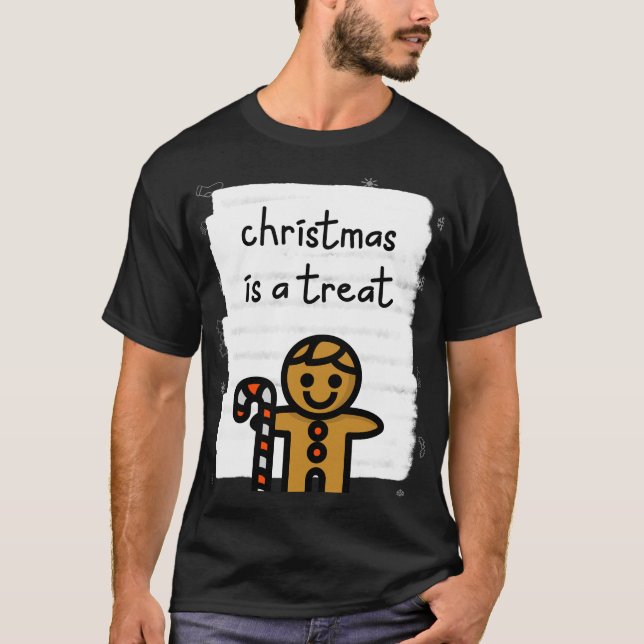T-SHIRT NOËL EST UN TRAITEMENT (Devant)