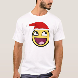 T-shirt Noël est visage épique impressionnant