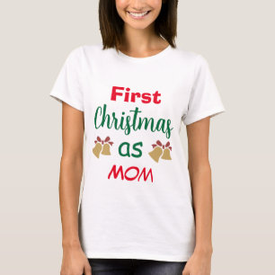T-shirt Noël familial   Premier Noël comme maman