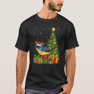 T-shirt Noël Fêtes Père Noël Est Phoebe Oiseau Noël T