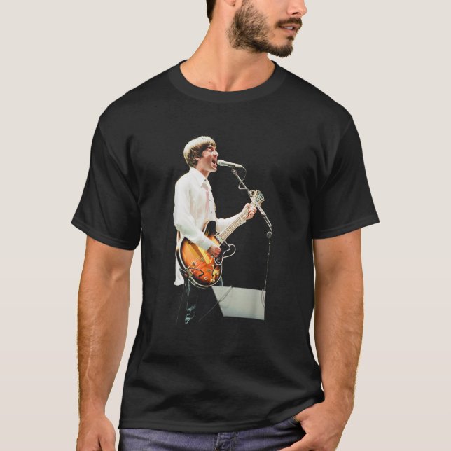T-shirt Noel Gallagher Oasis Singing Live at Balloch Castl (Devant)