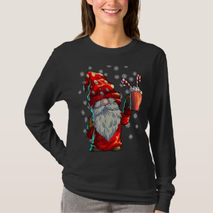 T-shirt Noël Gnome Vêtements Buffalo Plaid Rouge Christma
