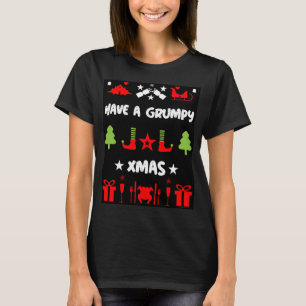 T-shirt Noël grincheux