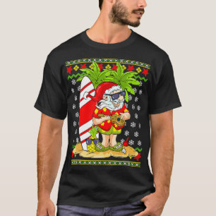 T-shirt Noël Hawaïen En Juillet Mele Kalikimaka Père No