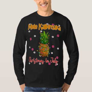 T-shirt Noël Hawaii En Juillet Mele Kalikimaka
